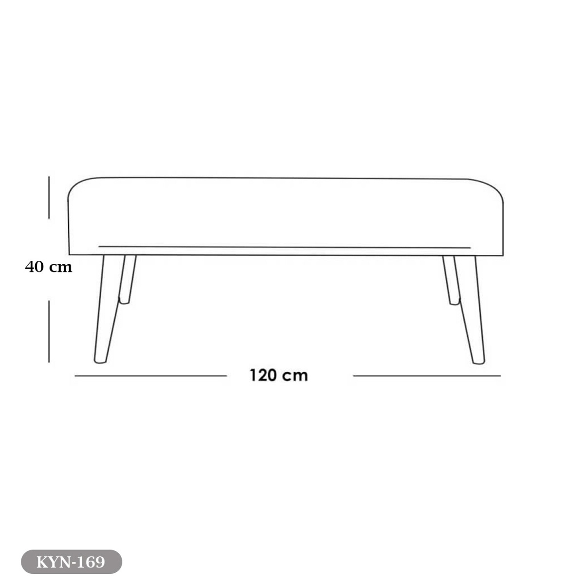 Dining table - 6 pieces of high quality beech wood - KYN-169 - Image 3