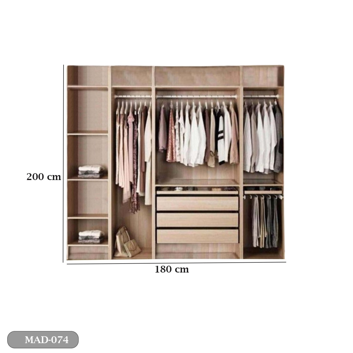 Spanish MDF Wood Dressing - MAD-074 - Image 3