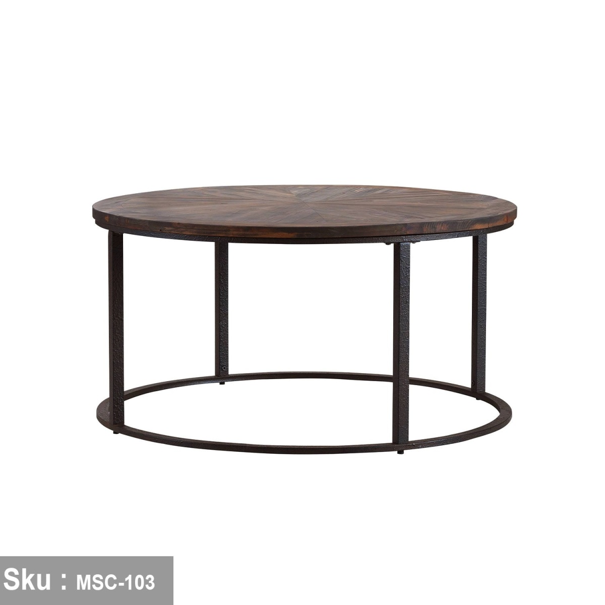 Promo coffee table 80 * 45 MDF wood - Image 3