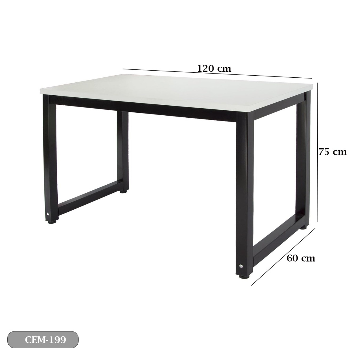 Spanish MDF Employee Desk - CEM-199 - Image 3