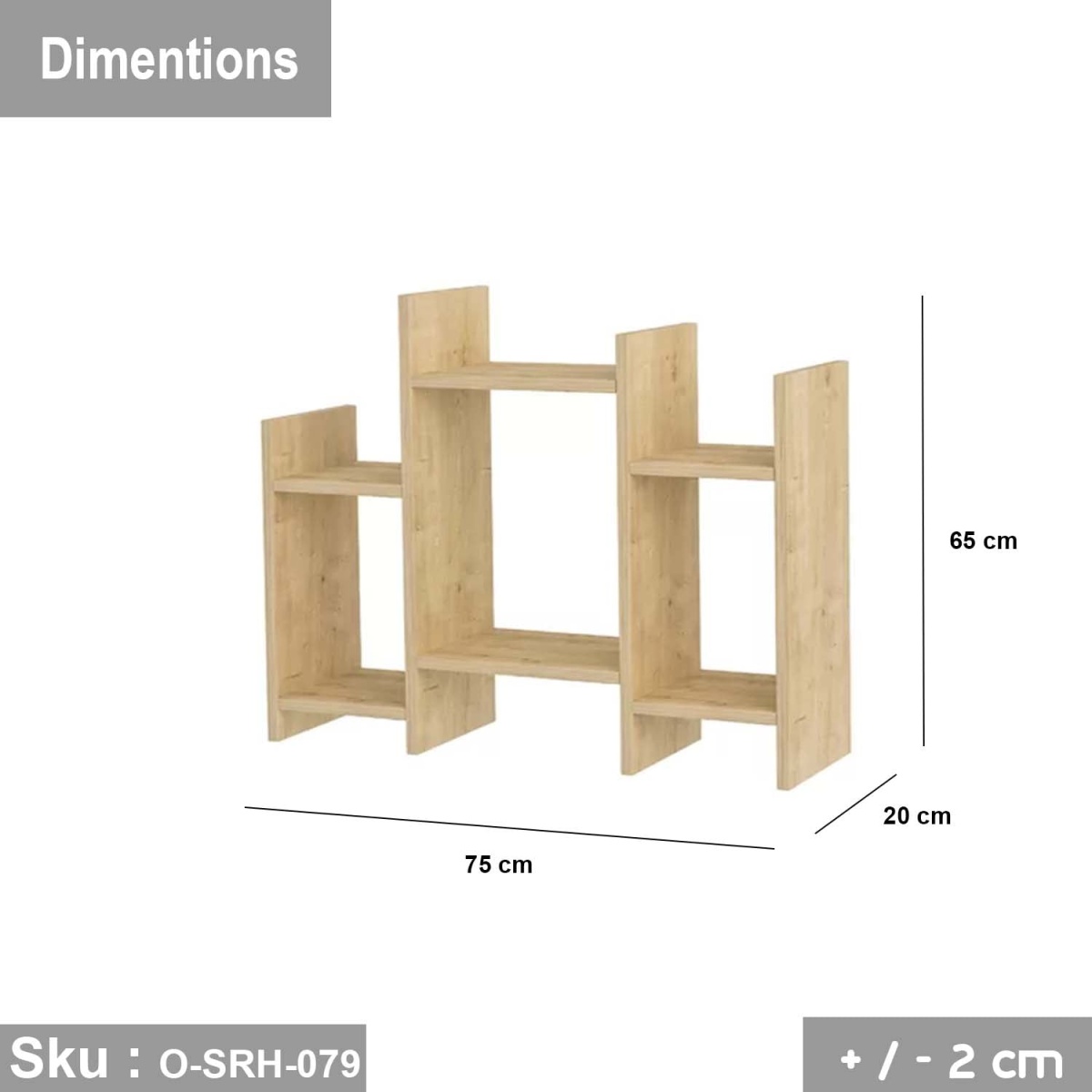 High quality MDF wood side table - O-SRH-079 - Image 3