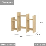 High quality MDF wood side table - O-SRH-079 - Image 3