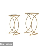 Barilla side table, iron, electrostatic paint - Image 3