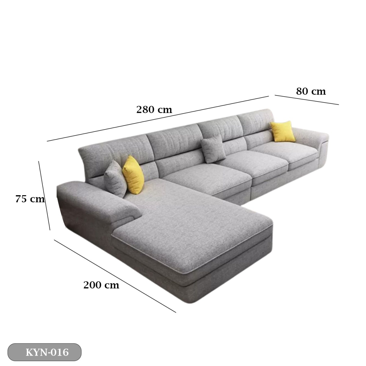 Beech wood corner with linen or velvet fabric - KYN-016 - Image 3