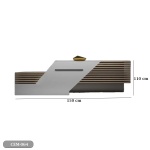 Reception desk - Reception Counter - Spanish MDF wood - CEM-064 - Image 3