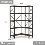 Shelving unit 80x30cm - OVCH-123 - Image 3