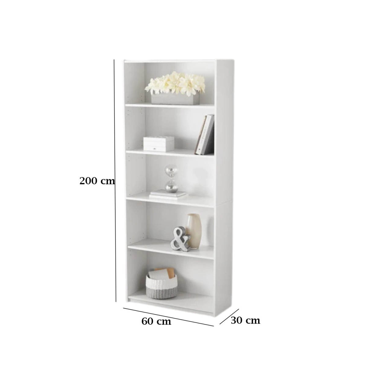 High quality MDF wood bookcase - OSM-443 - Image 3