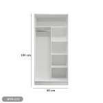 MDF wood dressing with HPL layer - KYN-123 - Image 3