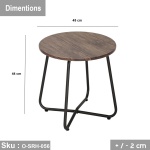 High quality MDF wood side table - O-SRH-056 - Image 3
