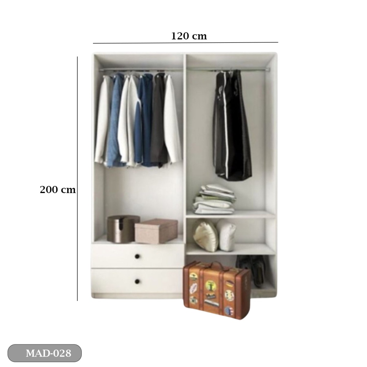Spanish MDF Wooden Cabinet - MAD-028 - Image 3