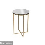 Amita side table, iron with electrostatic paint - Image 3