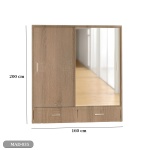 Spanish MDF Wooden Cabinet - MAD-035 - Image 3