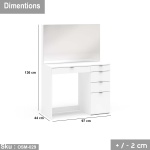 High-quality MDF wood hairstyle - OSM-029 - Image 3