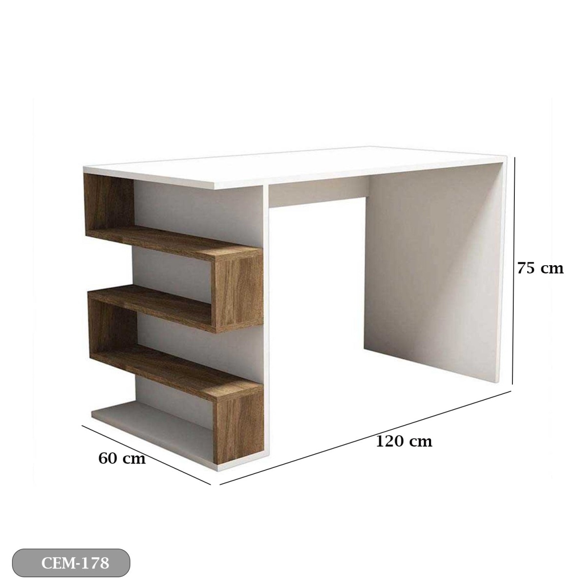 Spanish MDF Employee Desk - CEM-178 - Image 3