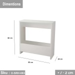 High quality MDF wood side table - O-SRH-083 - Image 3