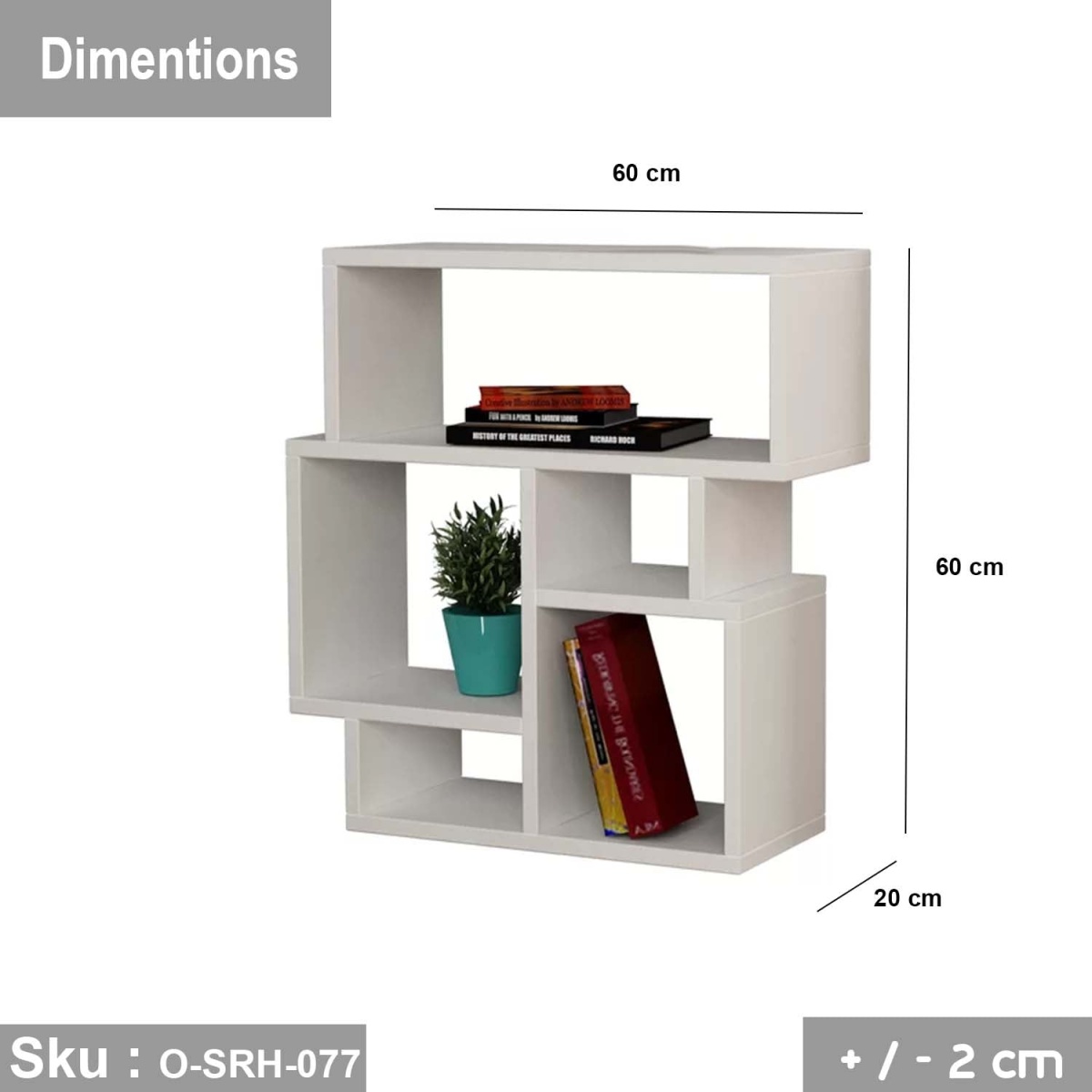 High quality MDF wood side table - O-SRH-077 - Image 3