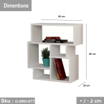 High quality MDF wood side table - O-SRH-077 - Image 3