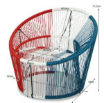 Soft bamboo rattan chair for restaurants and cafes - Image 4