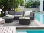 VIP corner Rattan accommodates 4 people