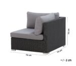 VIP corner Rattan accommodates 4 people - Image 4