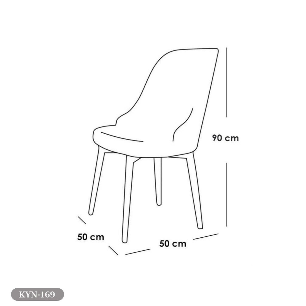 Dining table - 6 pieces of high quality beech wood - KYN-169 - Image 4