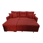 Manx sofa, 2 seater, bed and storage compartment - red beech wood - HST-037 - Image 5