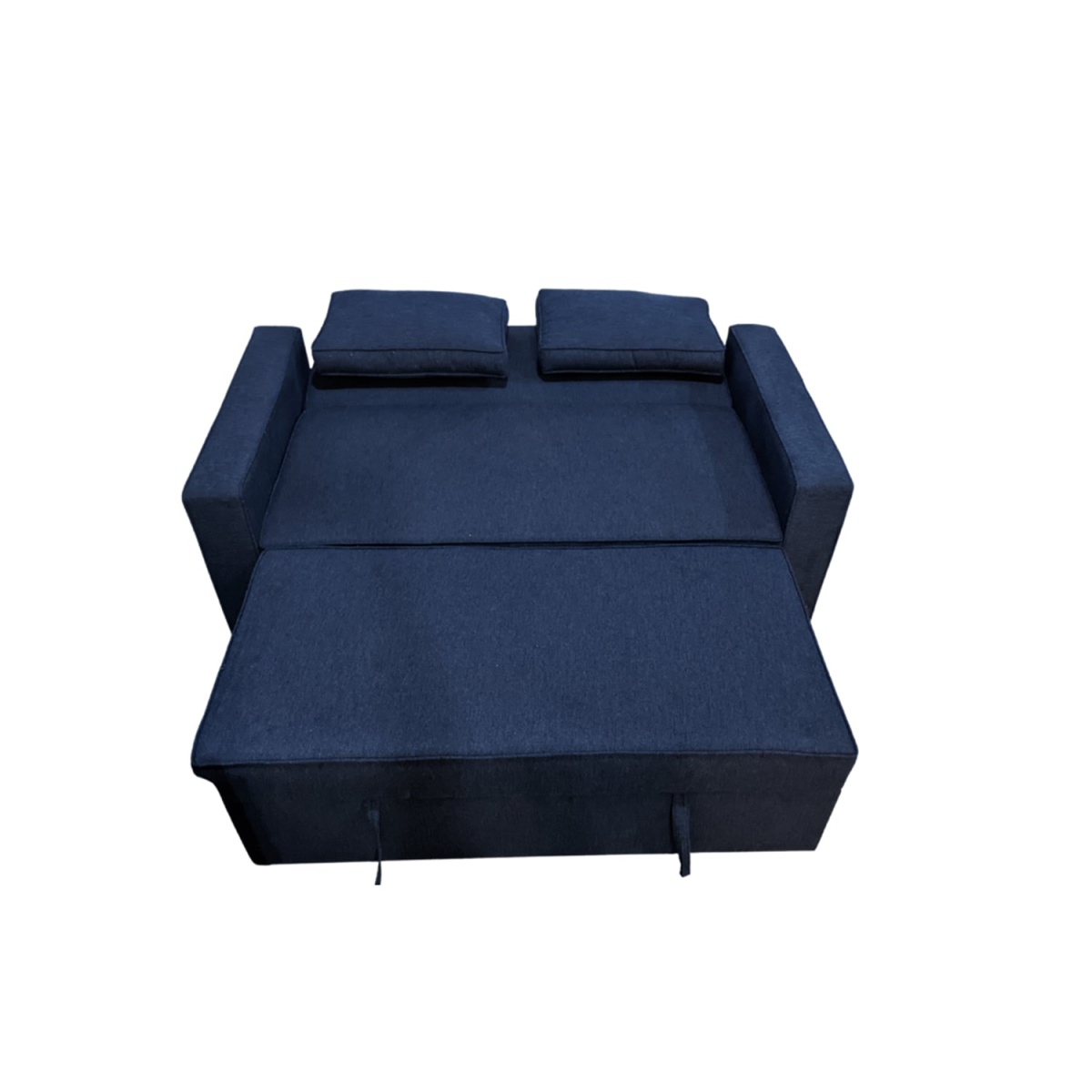 Manx 2-Seater Sofa Bed - Red Beech Wood - HST-070 - Image 5