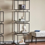Steel and wood shelving unit - SRS-082 - Image 6