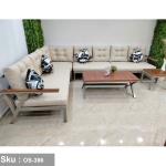 Ivana rattan dining set for 6 peop- OS-394 - Image 4
