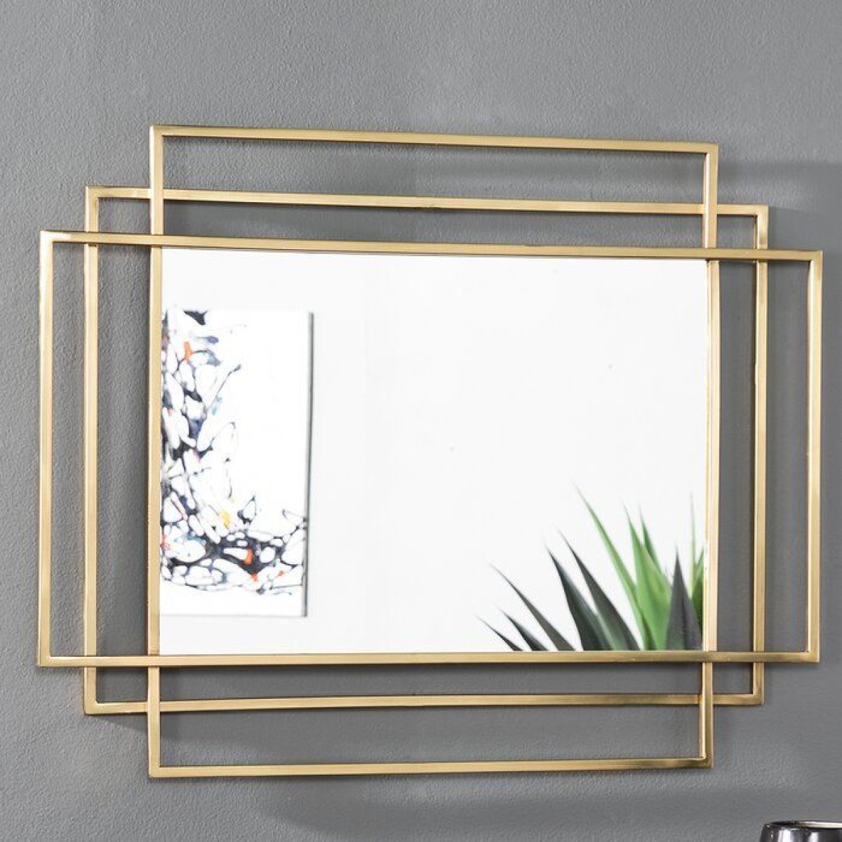 Decorative Steel Mirror - SRS-068 - Image 1