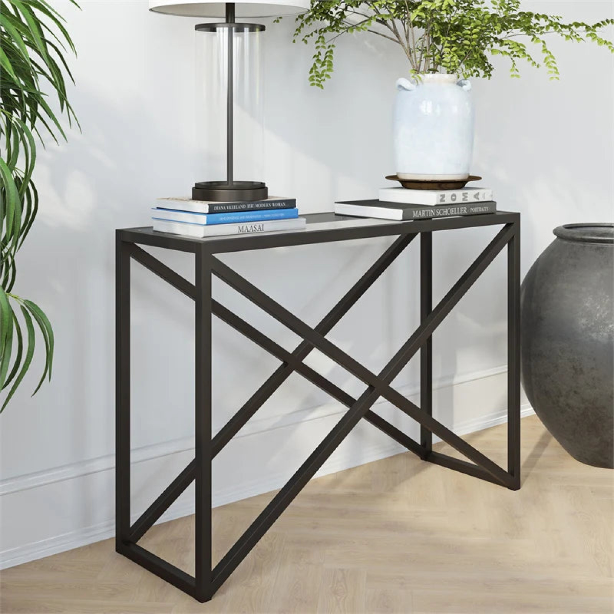 Drusilla console, electrostatic paint - Image 1