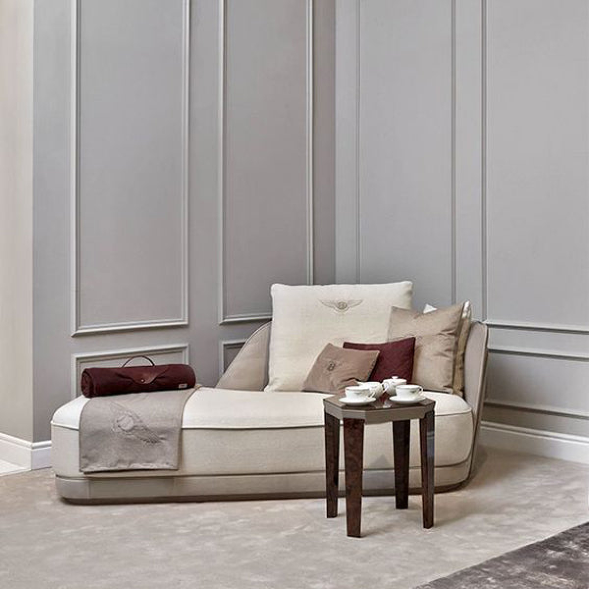 The Bentley- Frost Boucle Lounge Chair - Image 1