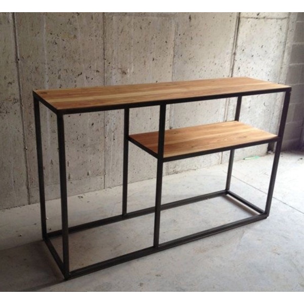 Zanda console with electrostatic paint and MDF wood