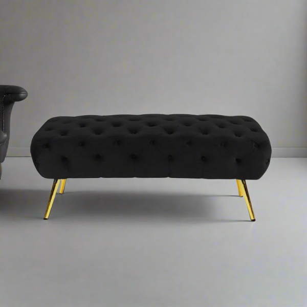 Falls banquette 100 * 50 velor black