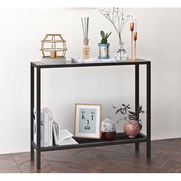 Electrostatic paint iron felt console