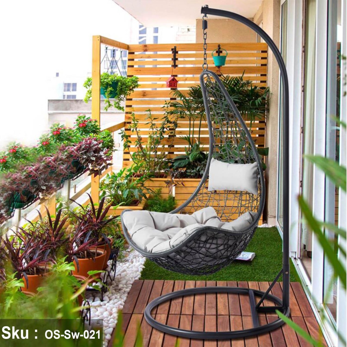 Archer swing, 1 person, 150 kg, modern design - Image 1
