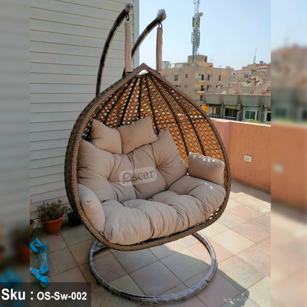 Swing for two people, 300 kg, modern design