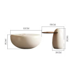 Modern Minimalist Coffee Table Set - Image 6