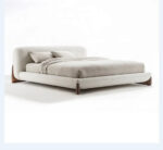Luxury Modern Italian Lamb Low Bed - Image 4