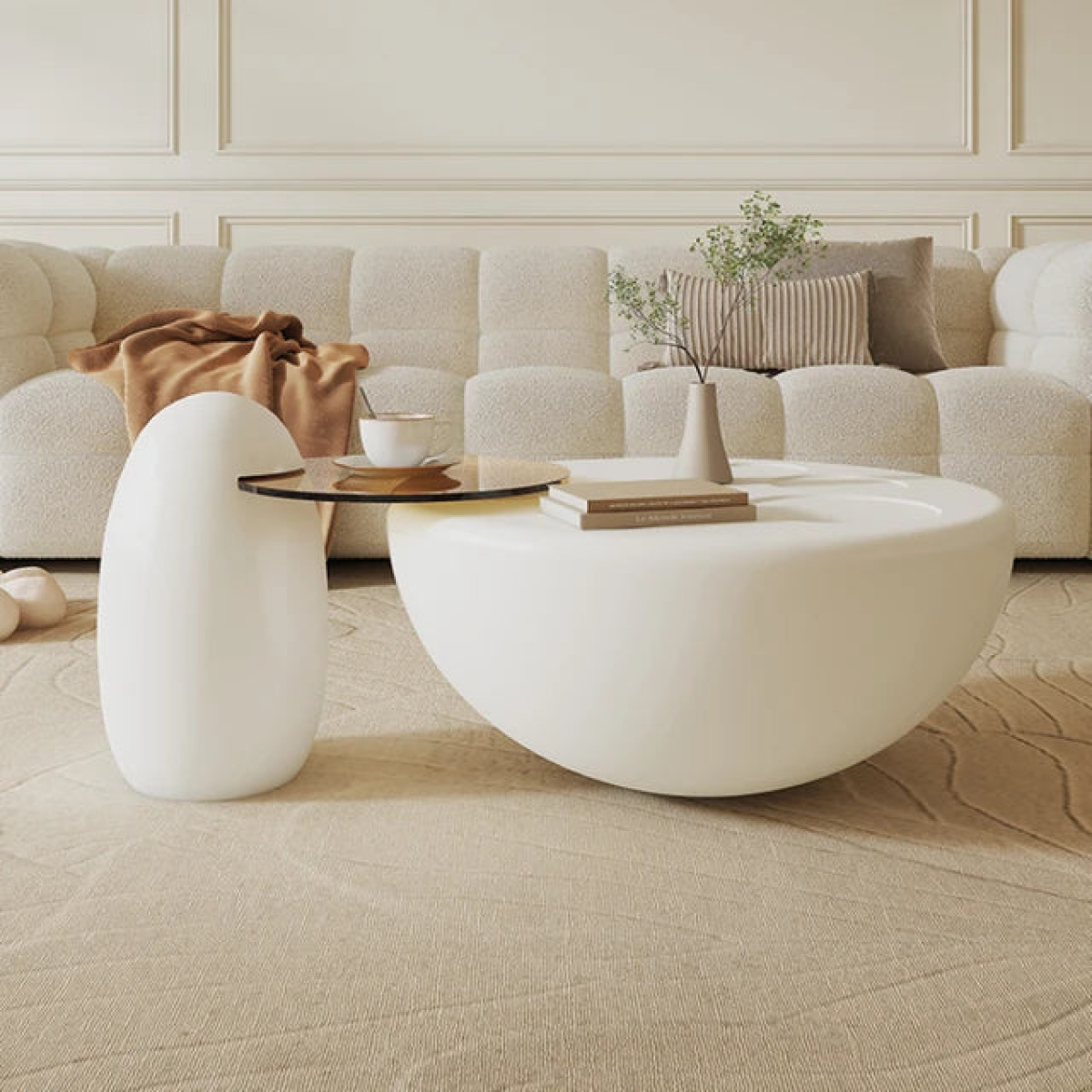 Modern Minimalist Coffee Table Set - Image 1