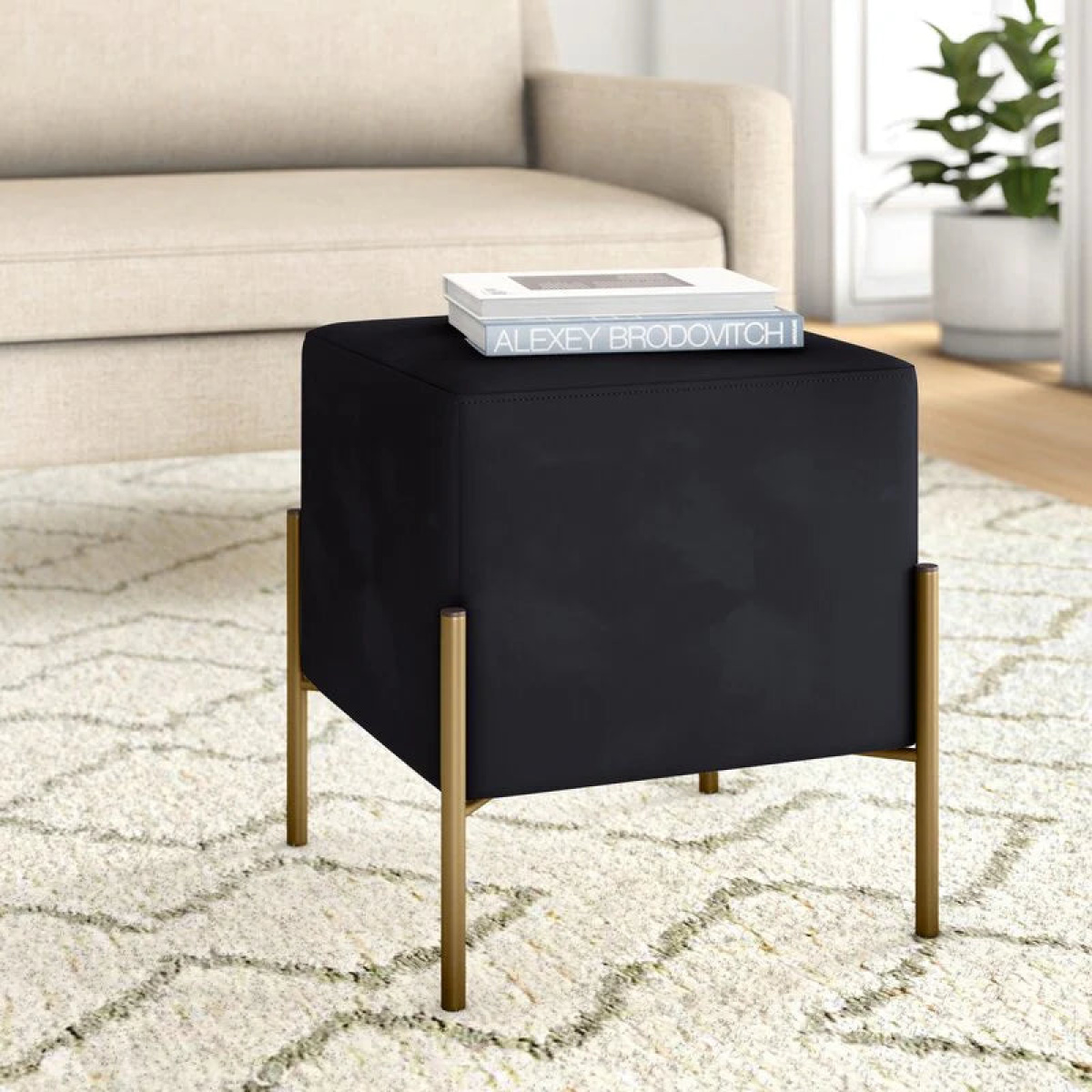 Musk wood and MDF and steel sofa - BDF-091 - Image 5