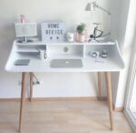 Tomyeus Moderna Woodwork Home Desk - Image 5