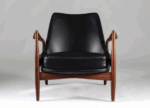 Kofod Larsen Italian Vintage Wood Armchair - Image 6