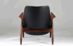 Kofod Larsen Italian Vintage Wood Armchair - Image 4