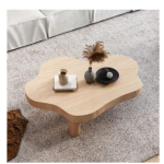 Jedal Nordic Cloud Style Wood Coffee Table - Image 2