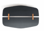 Surf Shaped Foldable Wooden Coffee Table - Image 2