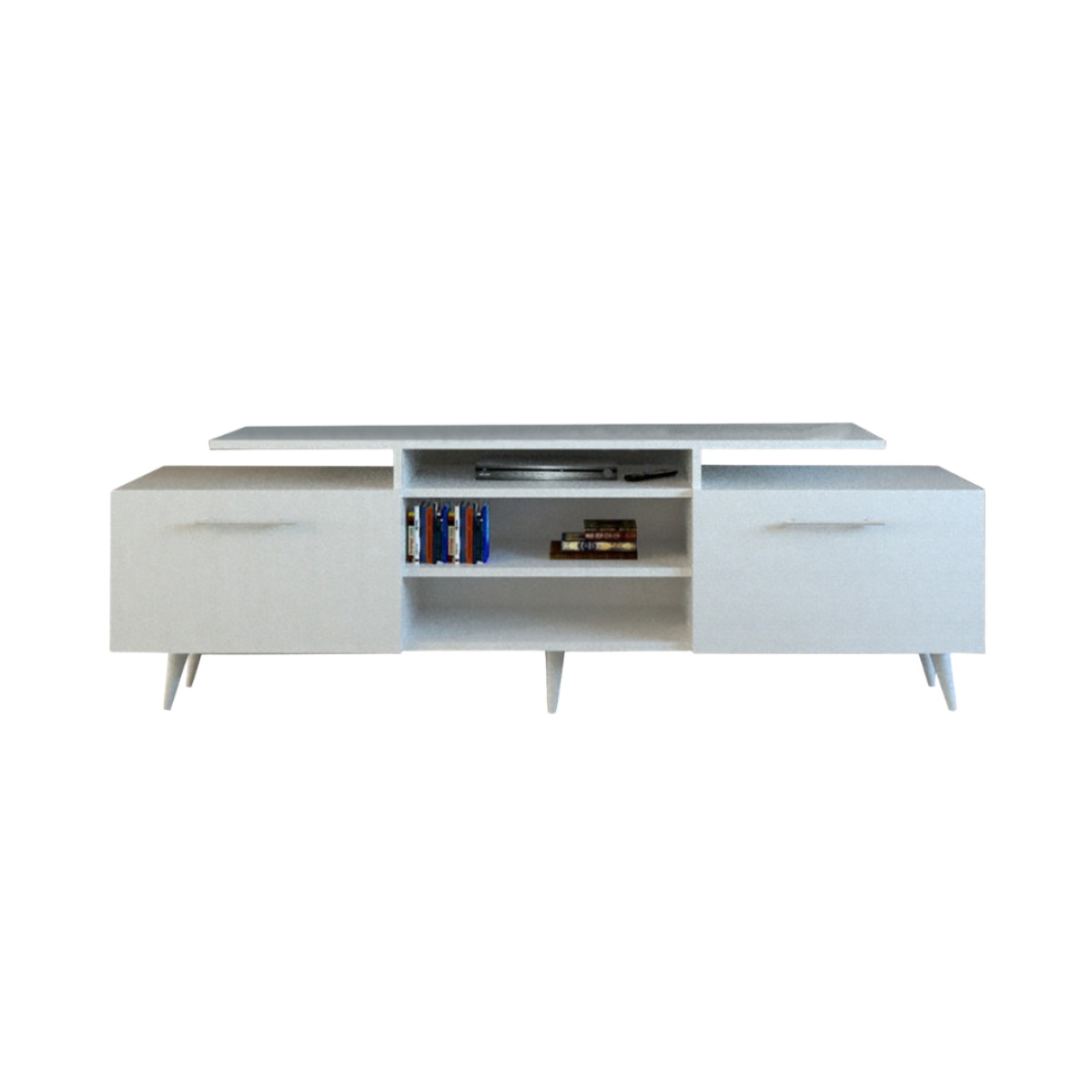 TV table with additional units made of high-quality MDF wood - HFS-121 - Image 5