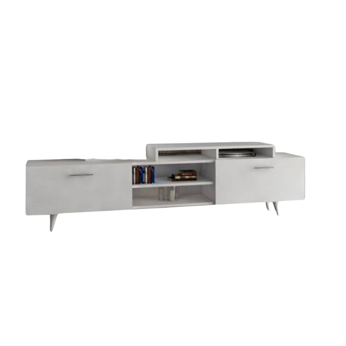 TV table with additional units made of high-quality MDF wood - HFS-124 - Image 5