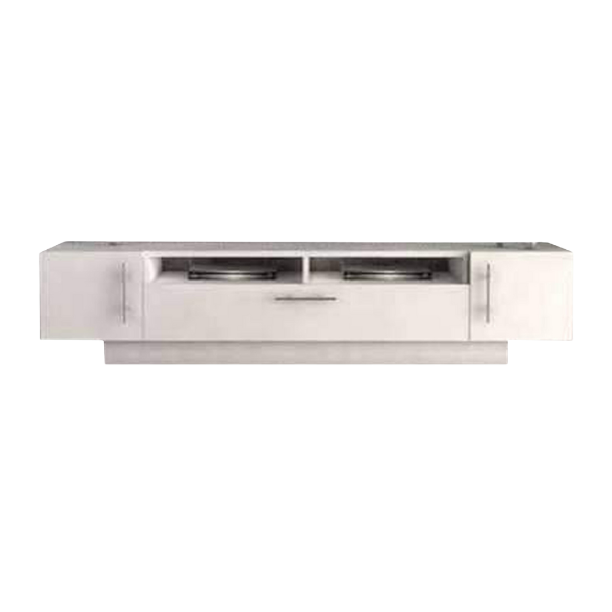TV table with additional units made of high-quality MDF wood - HFS-006 - Image 4