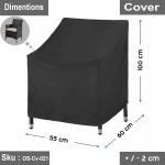 Outdoor waterproof cover for studio chair - Image 2